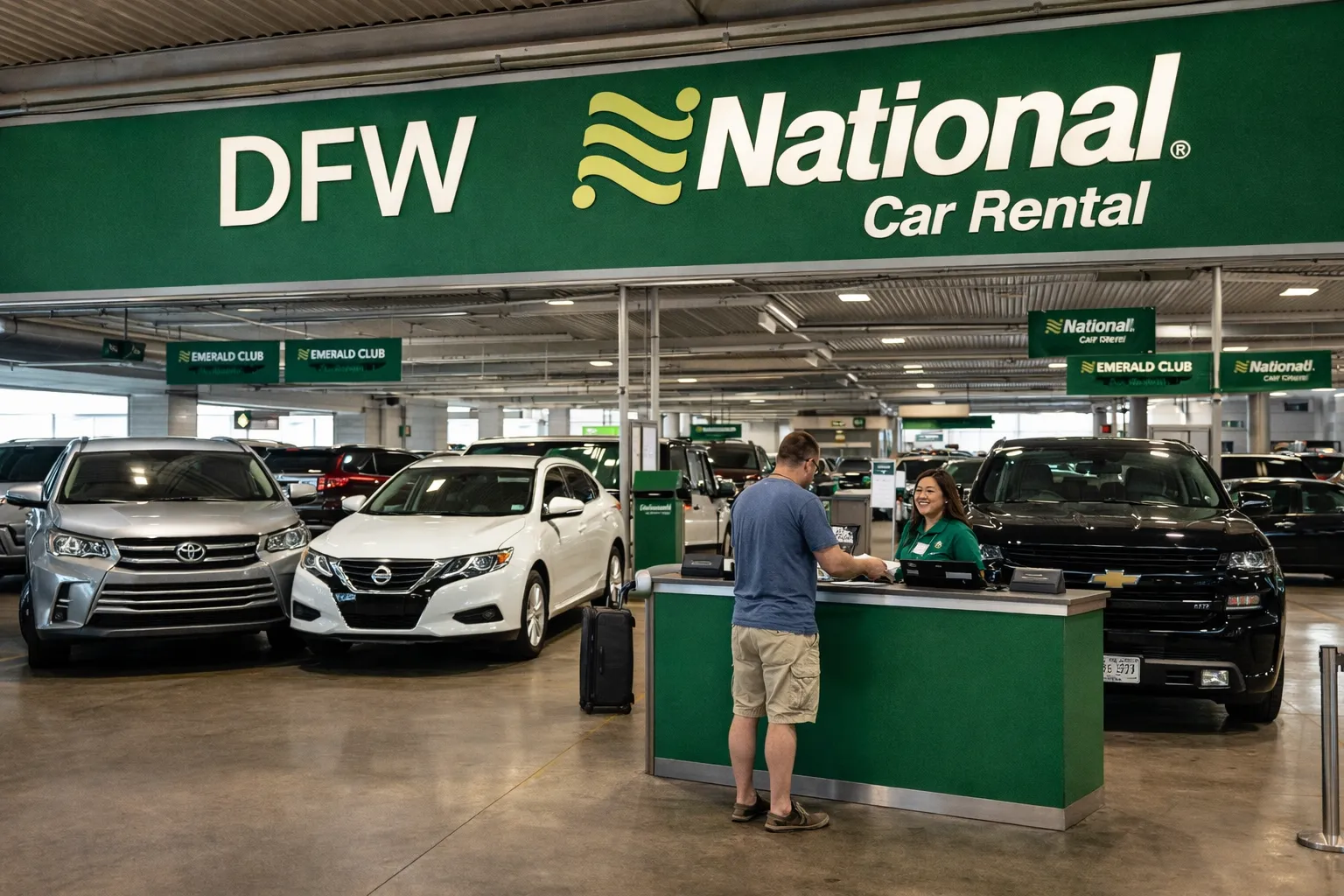 National Car Rental DFW – Easy Car Hire at Dallas/Fort Worth Airport