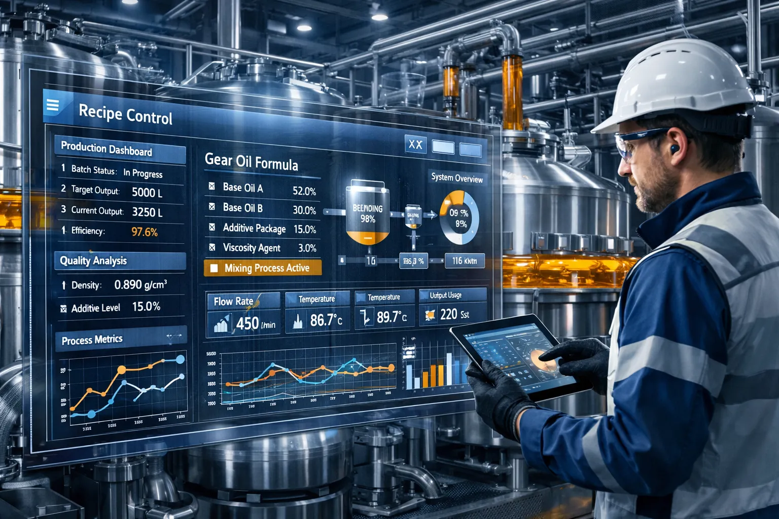 Optimizing Recipe & Formula Control in Gear Oil Production with SAP B1