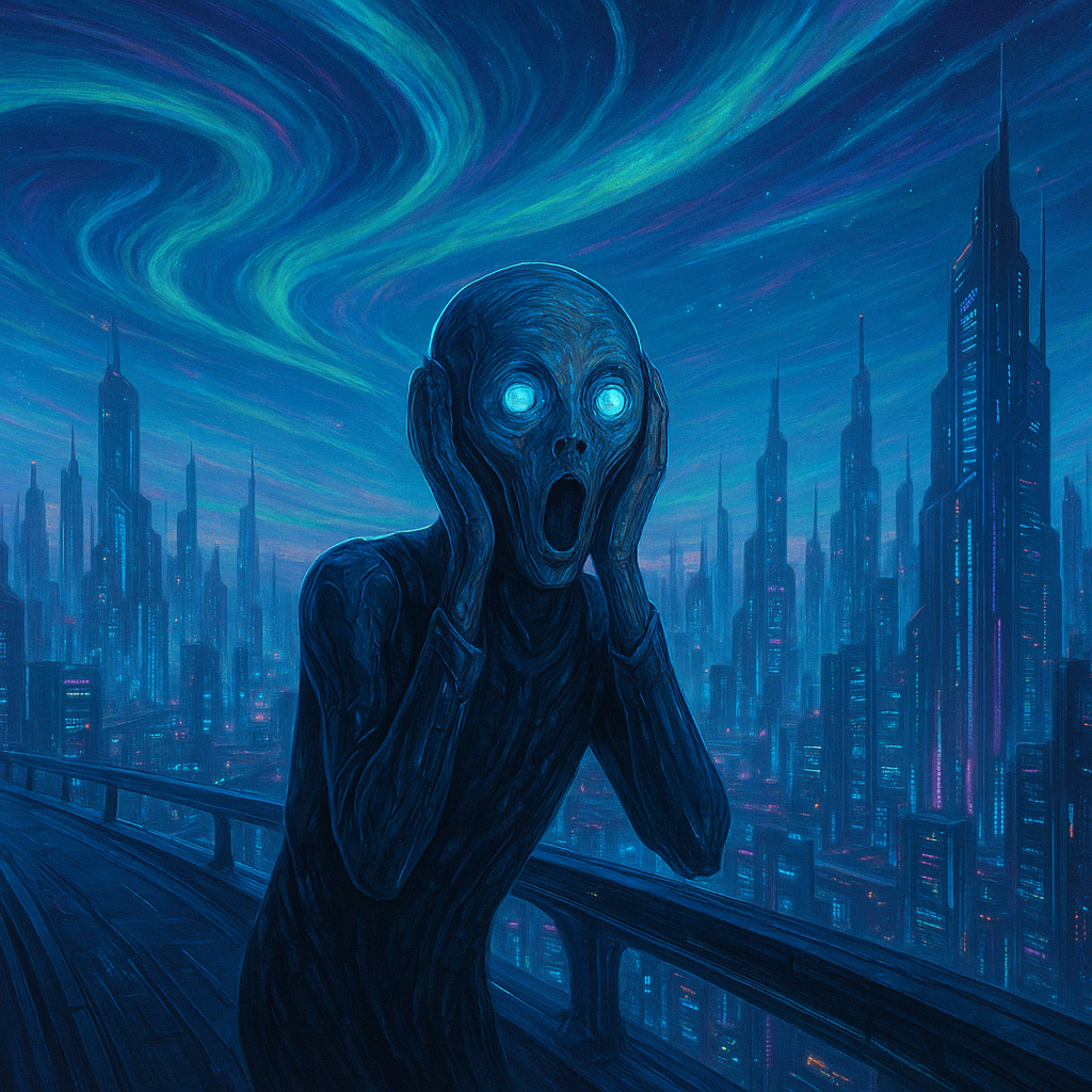 What Will ‘The Scream’ Look Like in 300 Years? AI Simulations Reveal Its Future