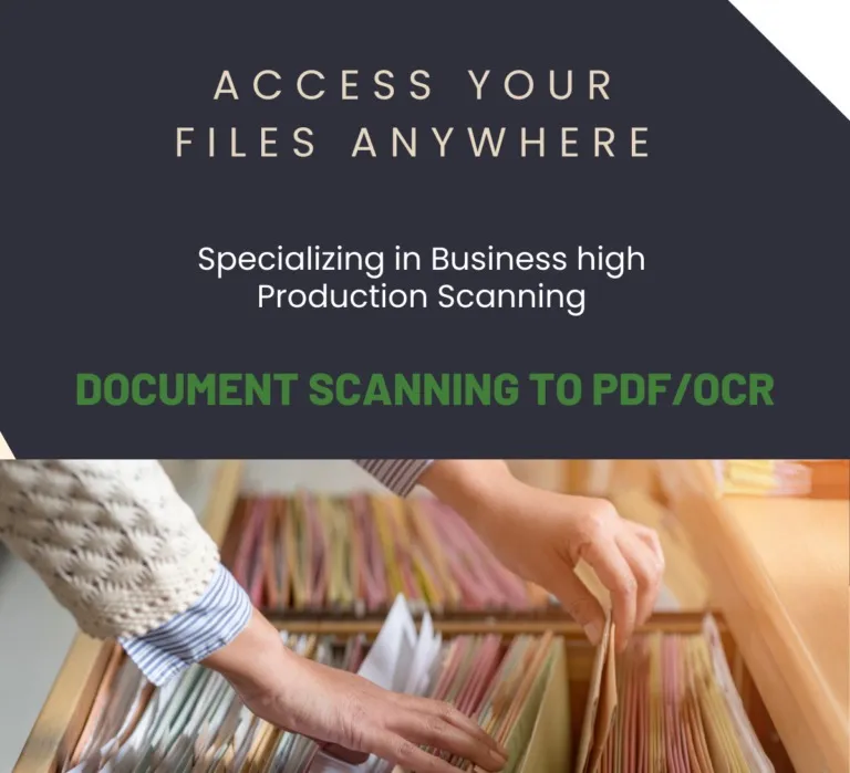 Legal Document Scanning Service | Access Scanning Document Services