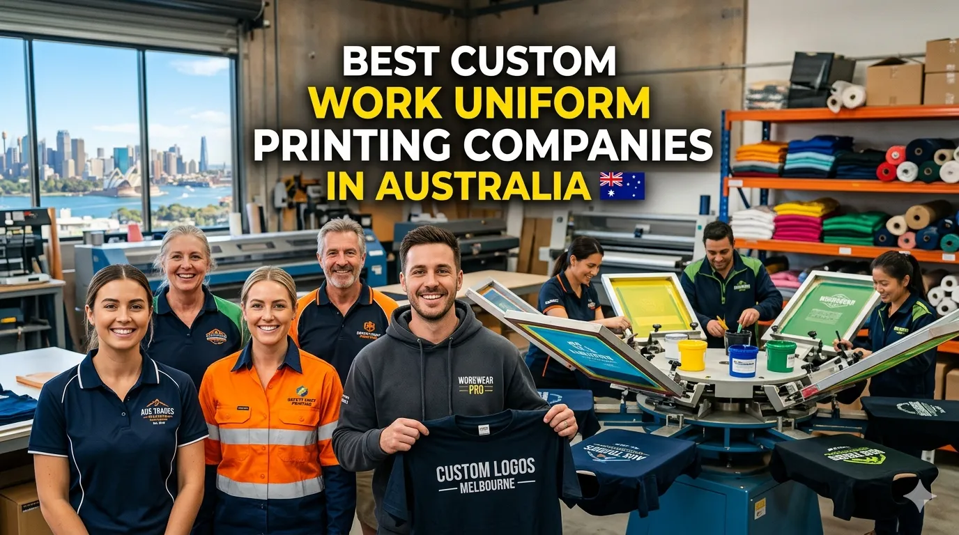 Best Custom Work Uniform Printing Companies in Australia