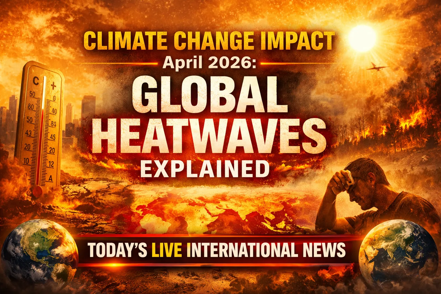 Climate Change Impact April 2026: Global Heatwaves Explained | Today’s Live International News