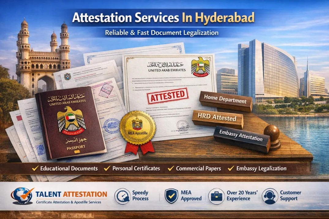 Attestation Services in Hyderabad