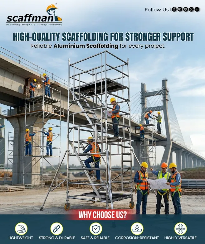 Aluminium Scaffolding Manufacturers in Bangalore – Scaffman