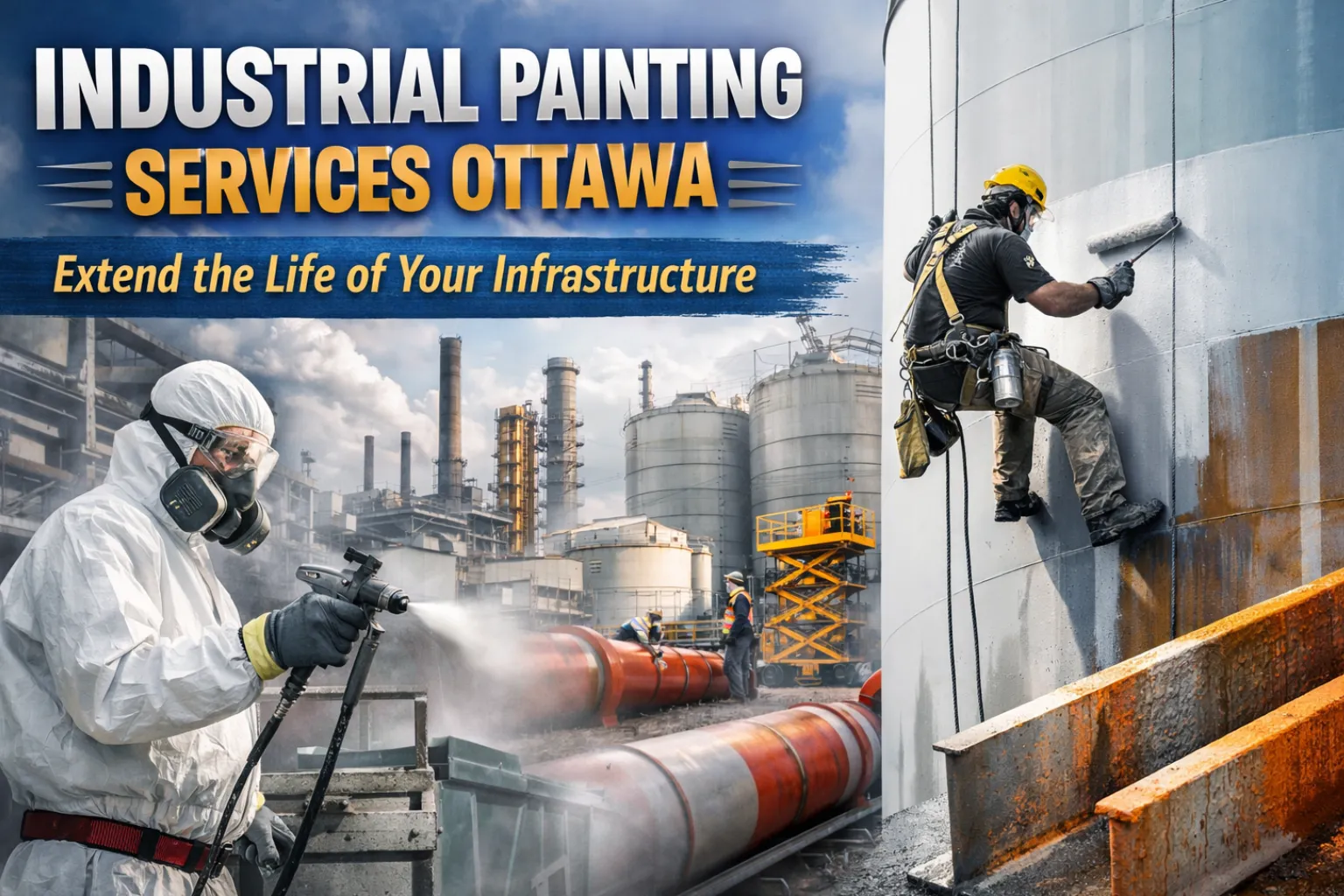 Industrial Painting Services Ottawa: Extend the Life of Your Infrastructure