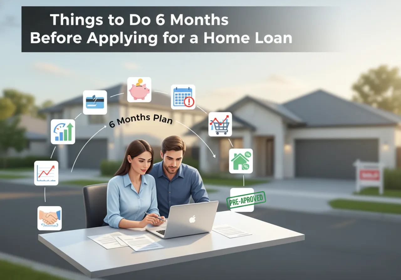 Things to Do 6 Months Before Applying for a Home Loan