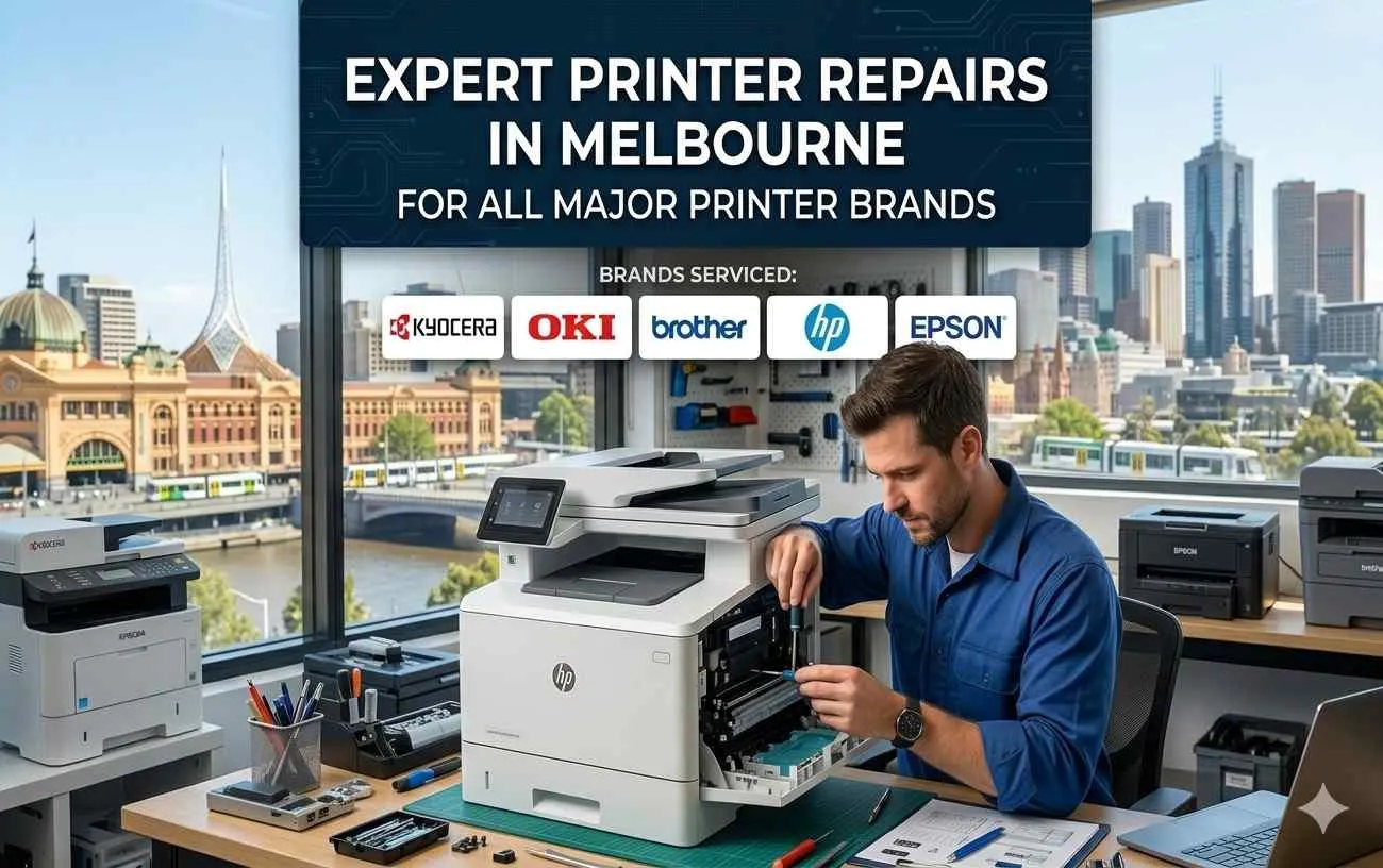 Expert Printer Repairs in Melbourne for All Major Printer Brands