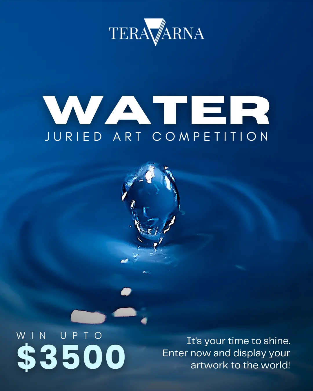 Flow, Reflection, and Expression: Enter TERAVARNA’s Global Water Paintings Competition