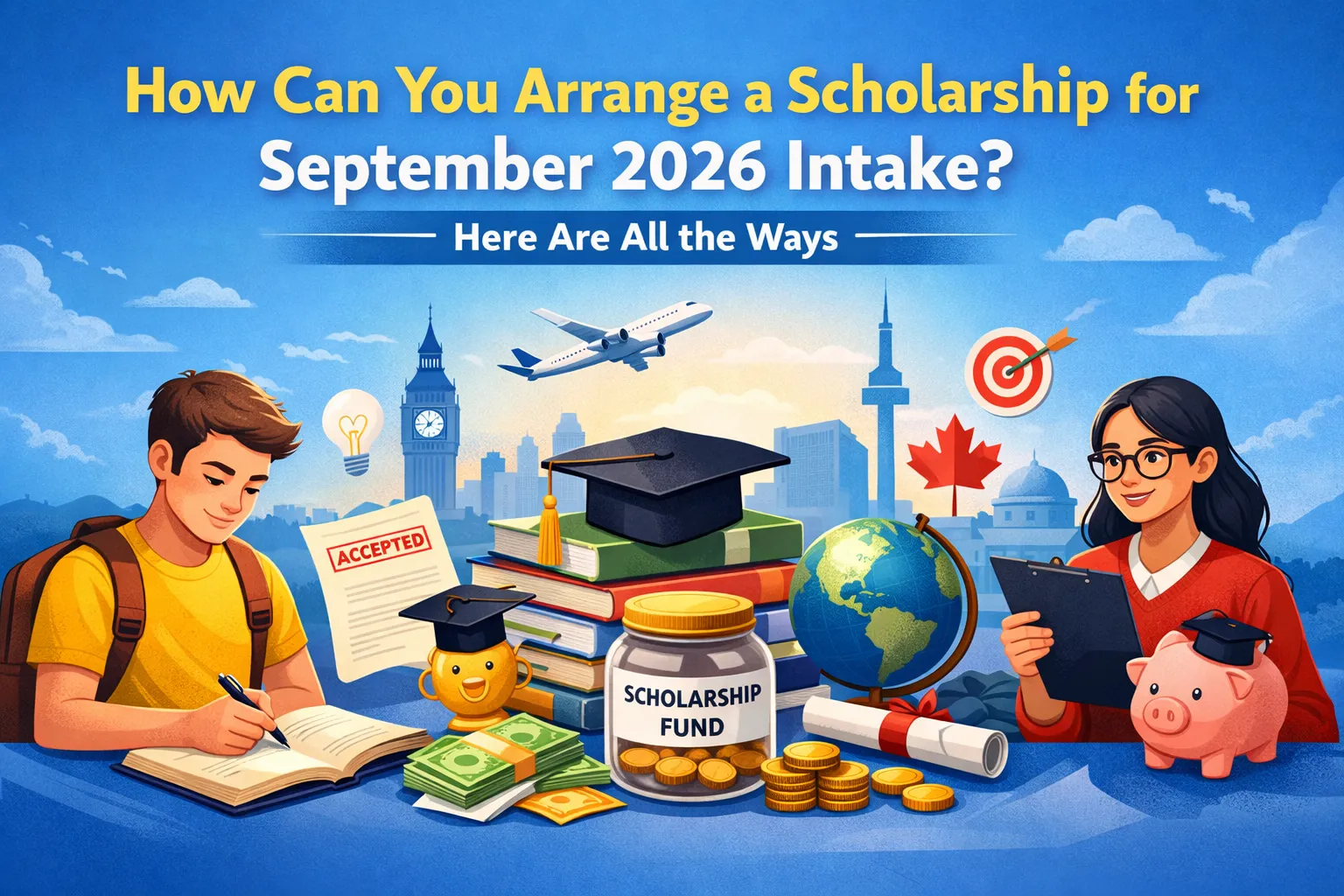 How Can You Arrange a Scholarship for September 2026 Intake? Here Are All the Ways