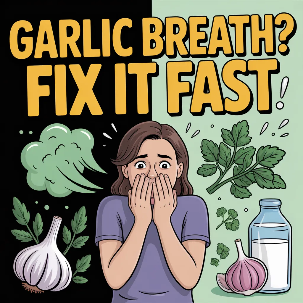 Garlic Breath Is Ruining Your Vibe? Here’s How to Fix It