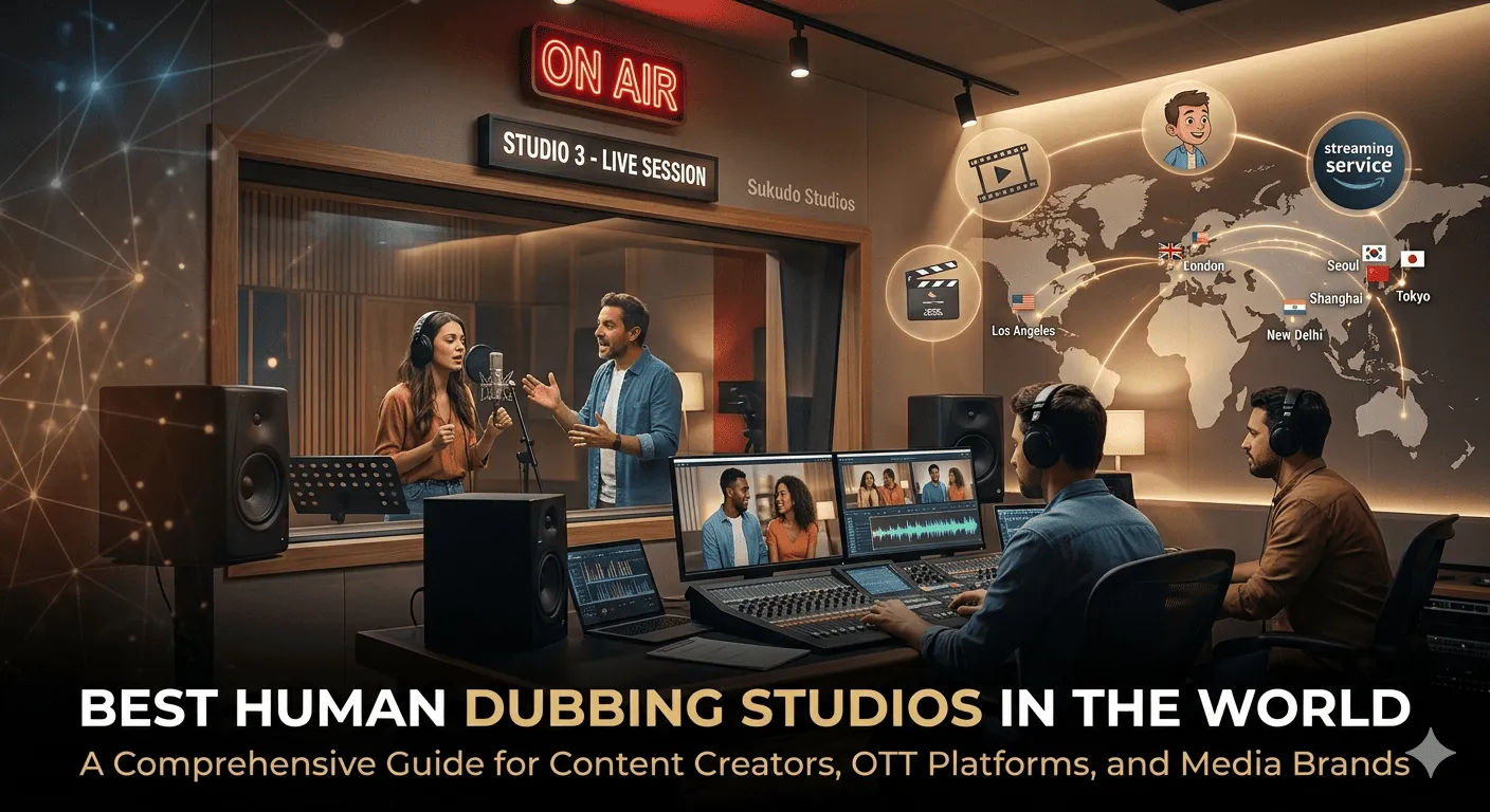 Best Human Dubbing Studios in the World