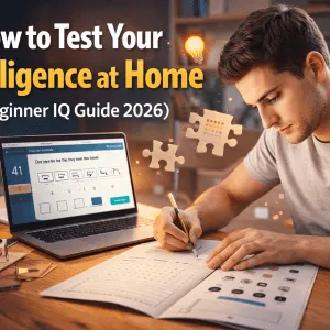 How to Test Your Intelligence at Home (Beginner Guide + Real IQ Tests 2026)