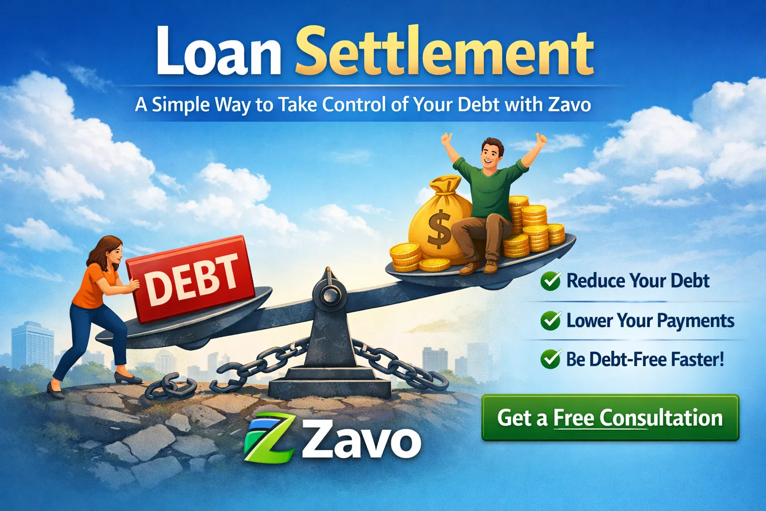 Loan Settlement: A Simple Way to Take Control of Your Debt with Zavo