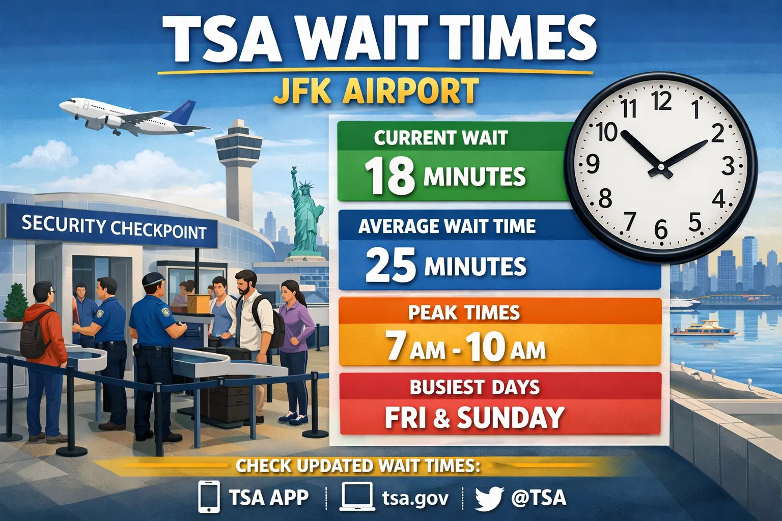TSA Wait Times JFK: Complete Guide for a Smooth Airport Experience