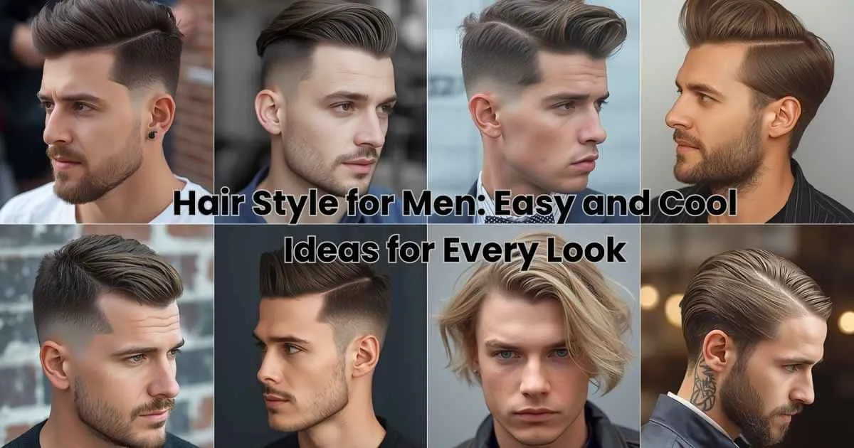 Hair Style for Men: Easy and Cool Ideas for Every Look