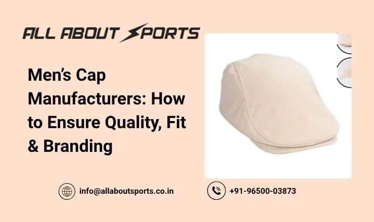 Men’s Cap Manufacturers: How to Ensure Quality, Fit & Branding