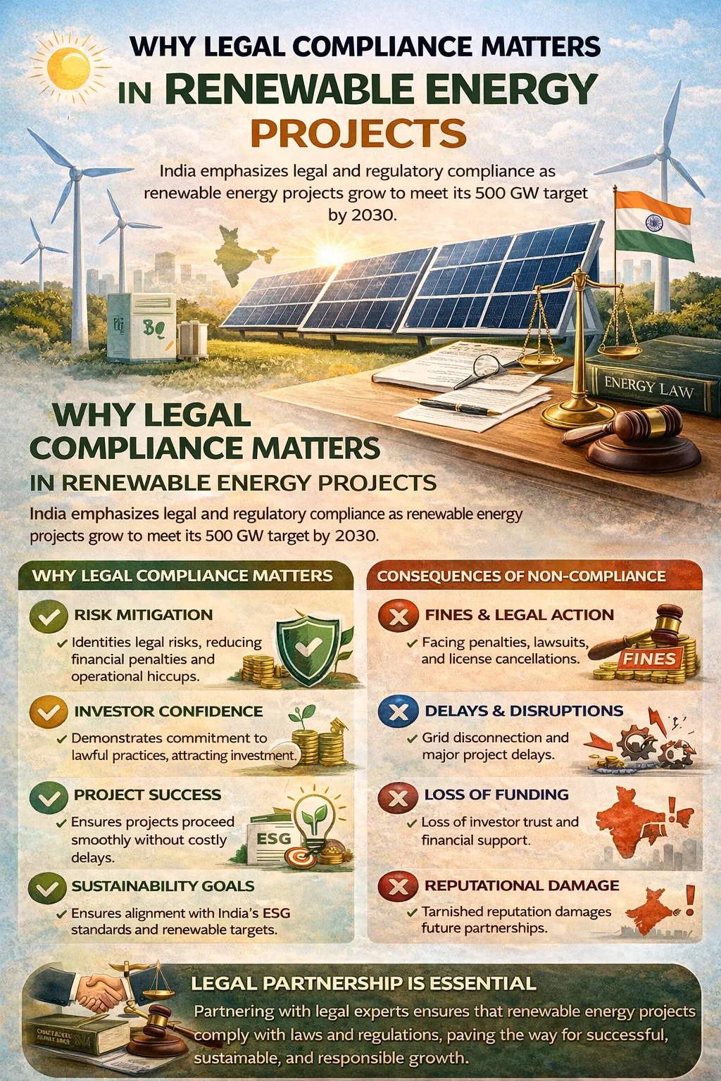 Why Legal Compliance Matters in Renewable Energy Projects