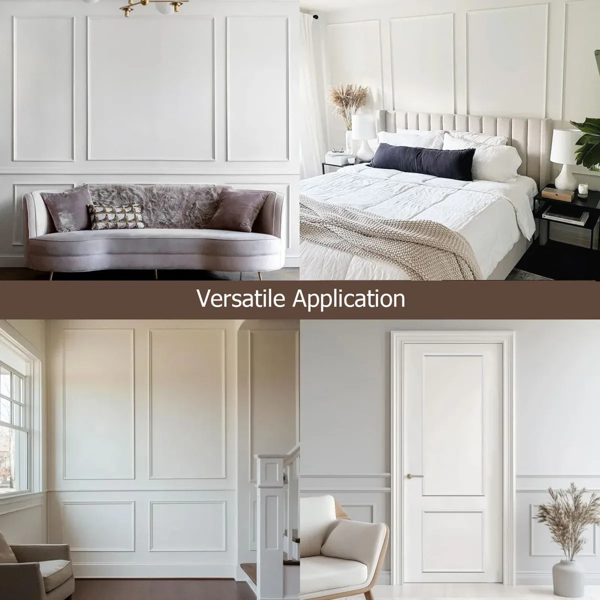 Premium Wall Molding Kit for Elegant Home Makeovers
