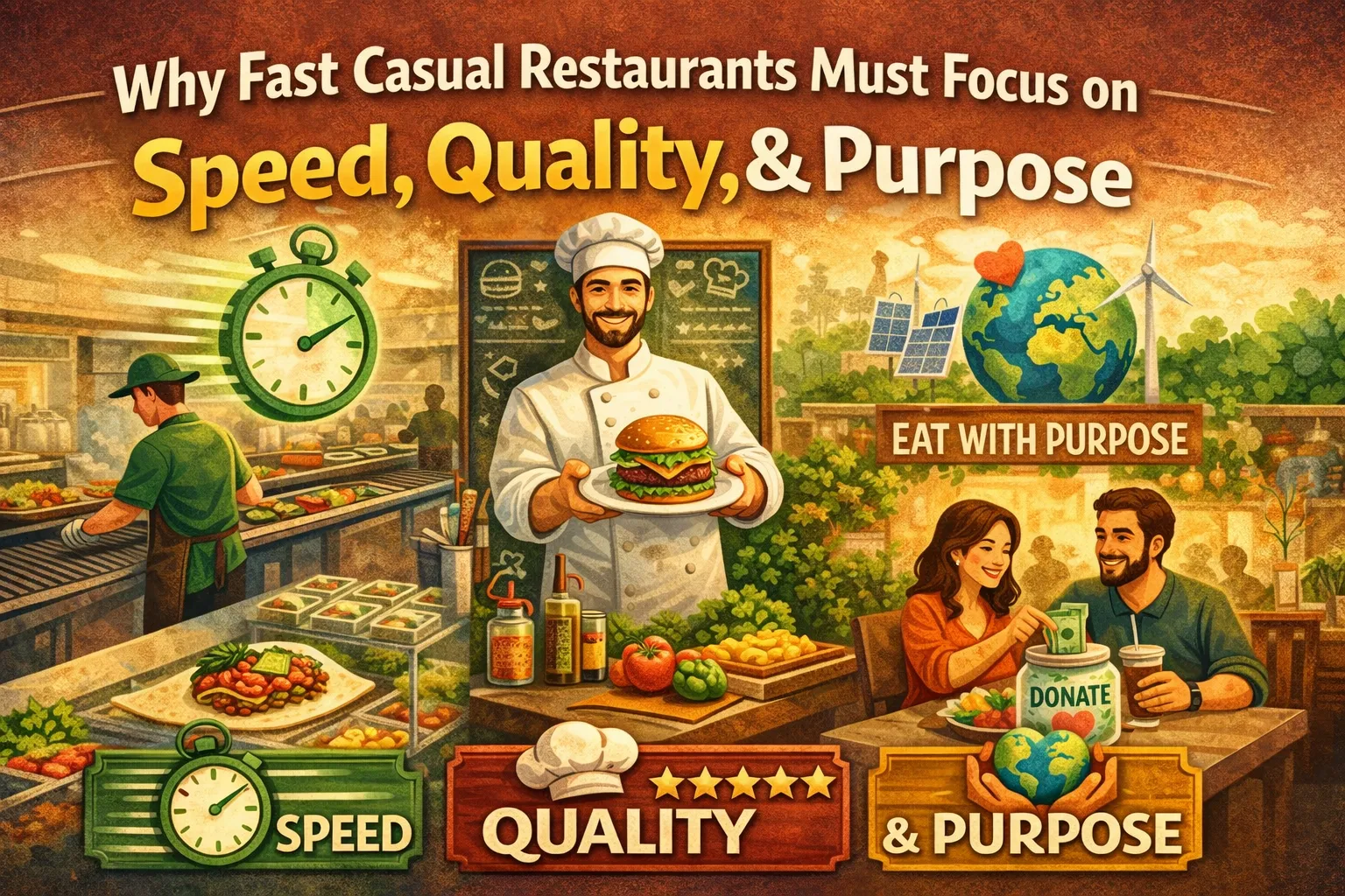 Why Fast Casual Restaurants Must Focus on Speed, Quality, and Purpose – Ahmad Ashkar