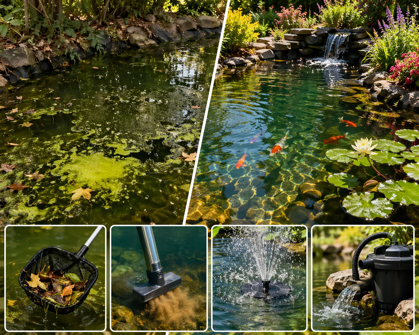 Is Your Pond Smelly? Pond Cleaning Tips for Atlanta Residents