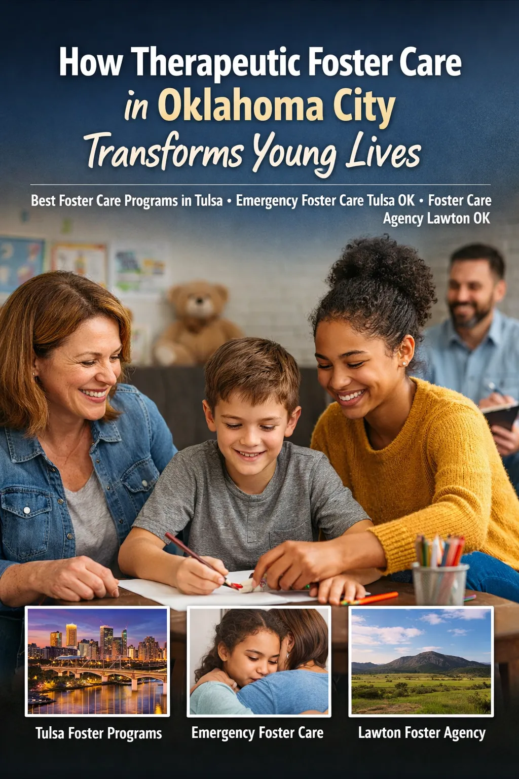 How Therapeutic Foster Care in Oklahoma City Transforms Young Lives