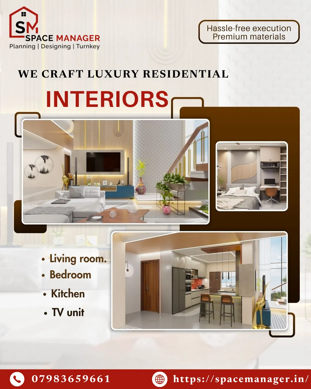 luxury interior designer | Space Manager