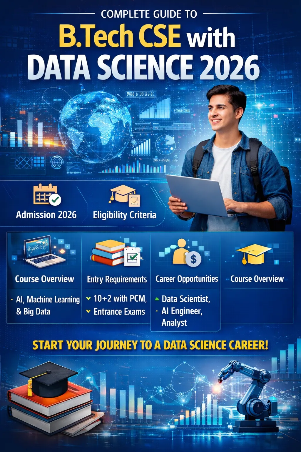 What is B.Tech CSE with Data Science? Course Details, Duration & Career Scope Explained