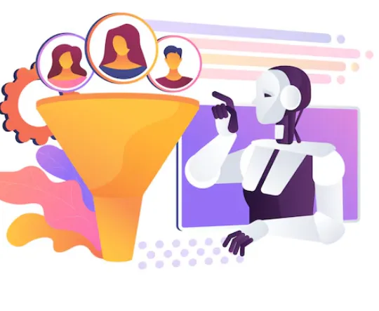 How does The Global Associates nurture B2B leads before handing them to sales?