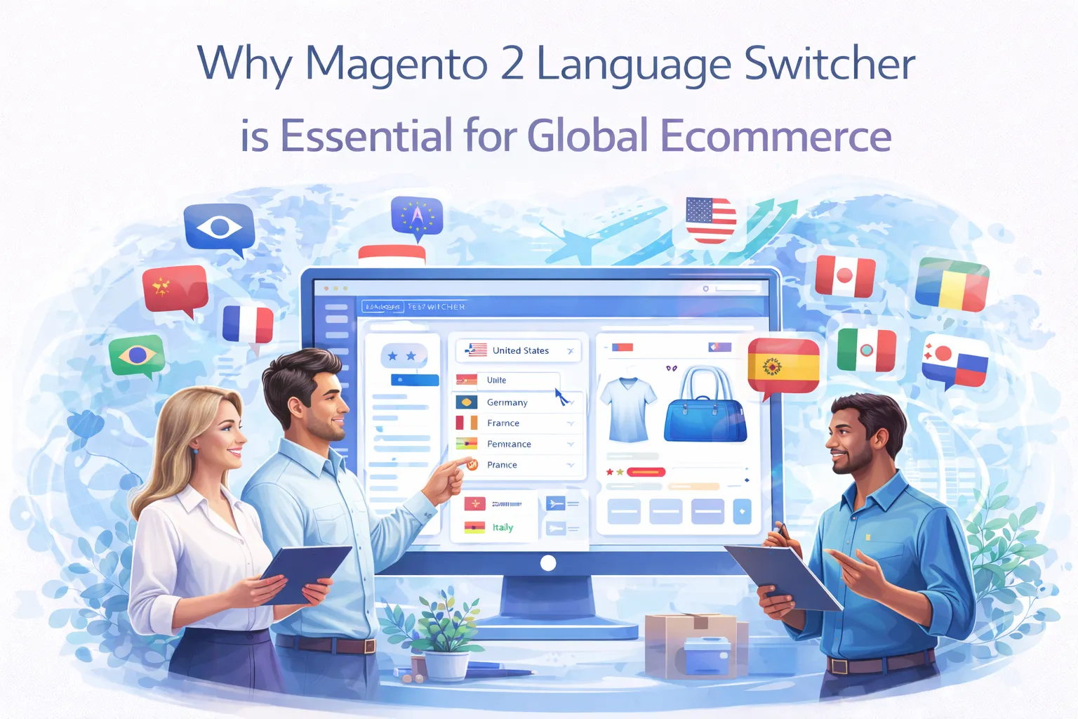 Why Magento 2 Language Switcher is Essential for Global Ecommerce