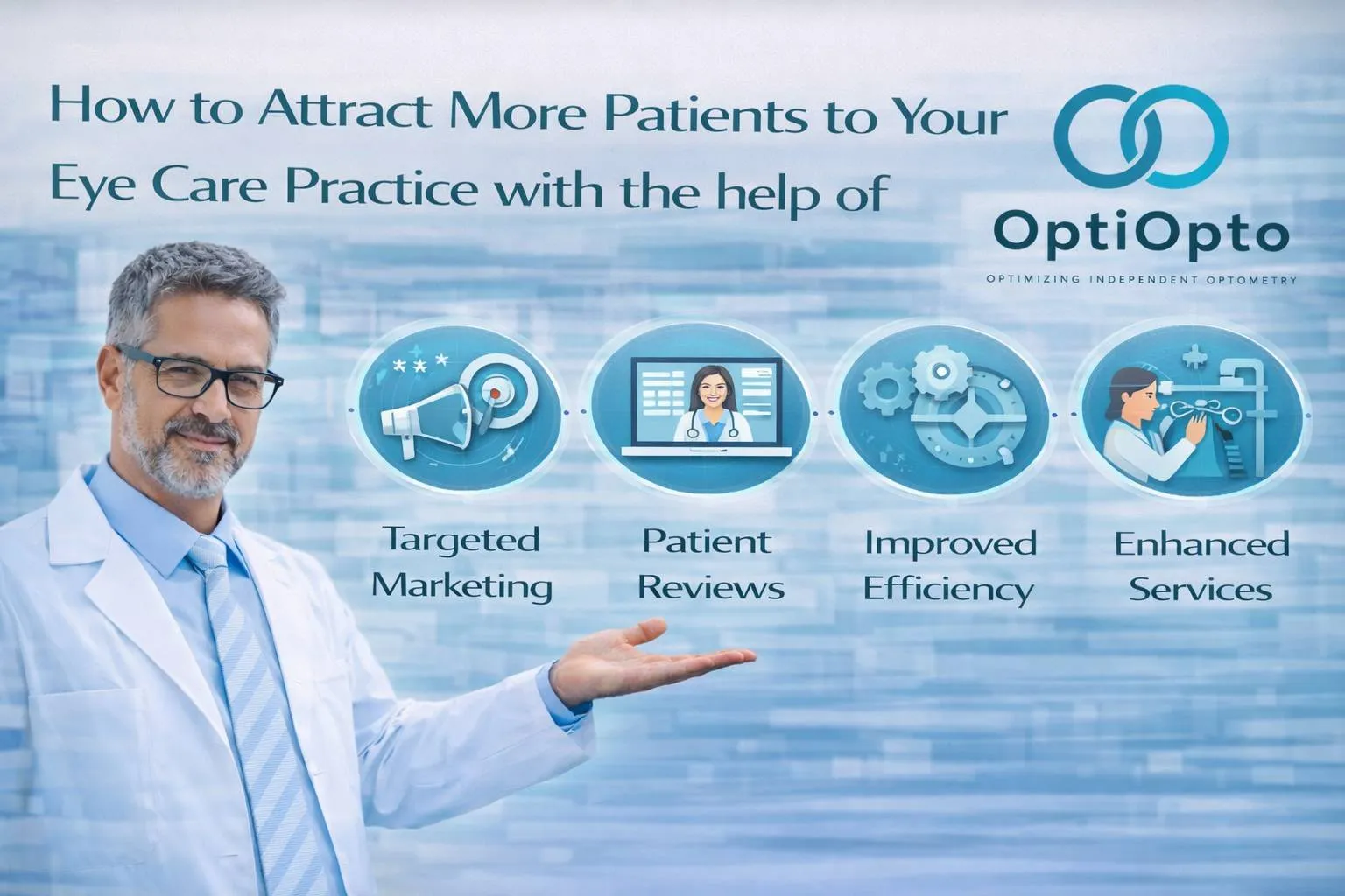 How to Attract More Patients to Your Eye Care Practice with the help of OptiOpto