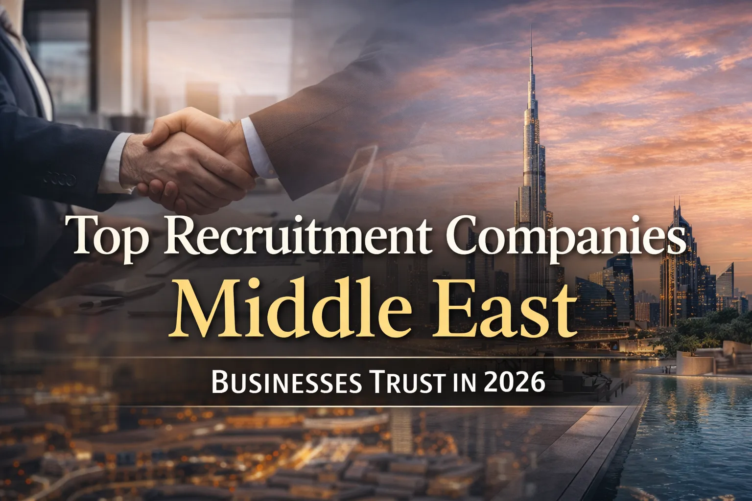 Top Recruitment Companies Middle East Businesses Trust in 2026