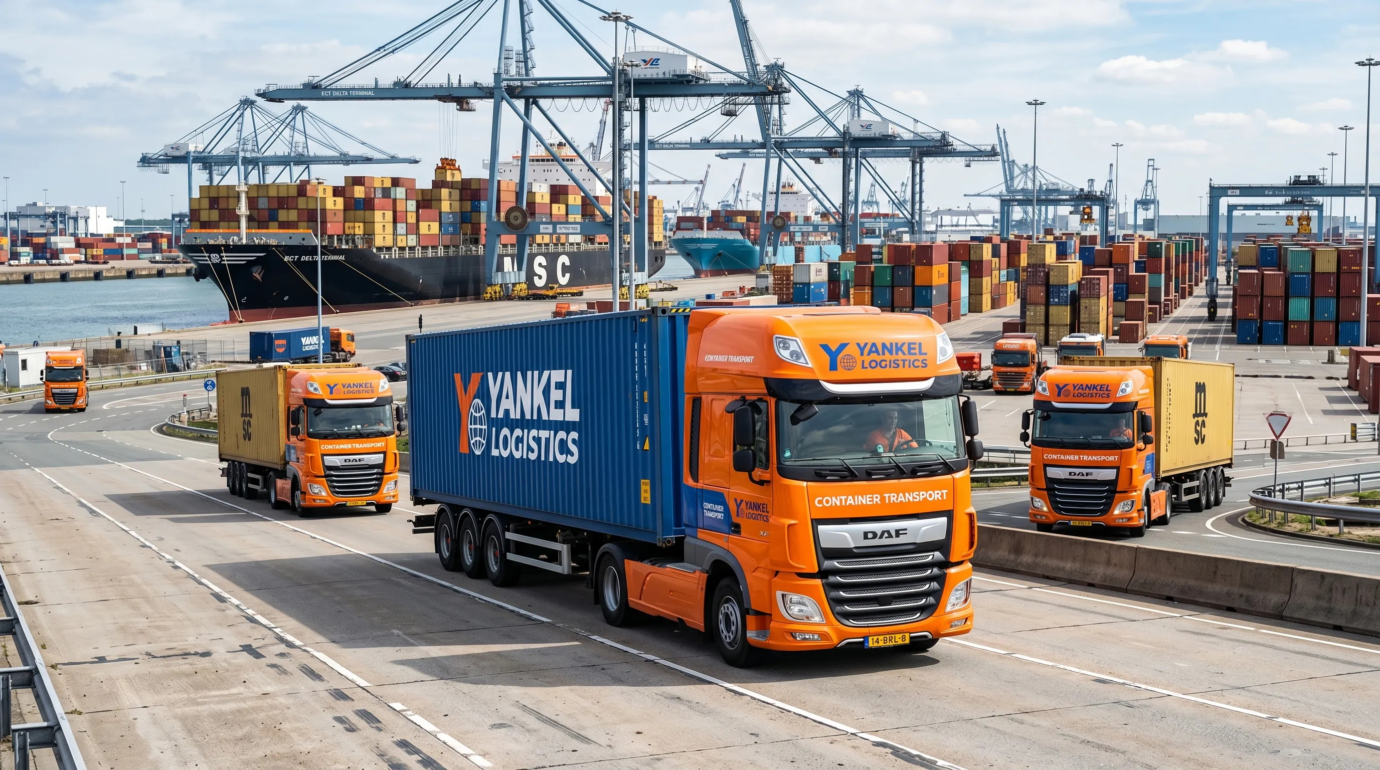 Container Transport Rotterdam  Effiziente Lösungen für Ihr Unternehmen