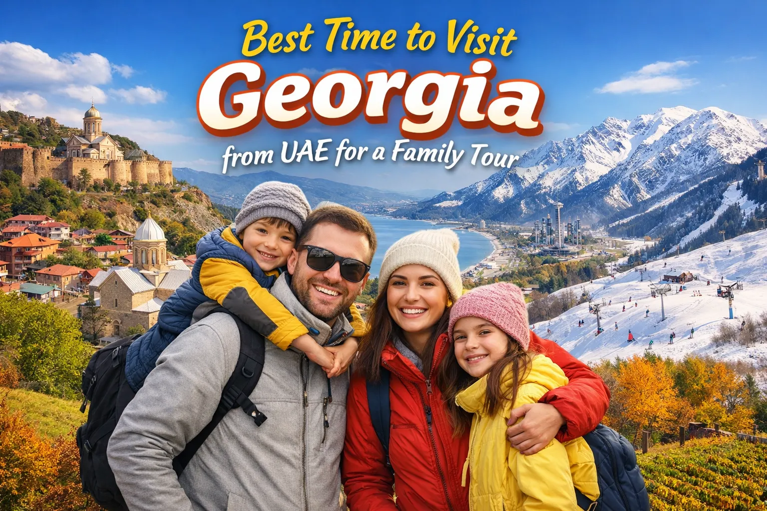 Best Time to Visit Georgia from UAE for a Family Tour