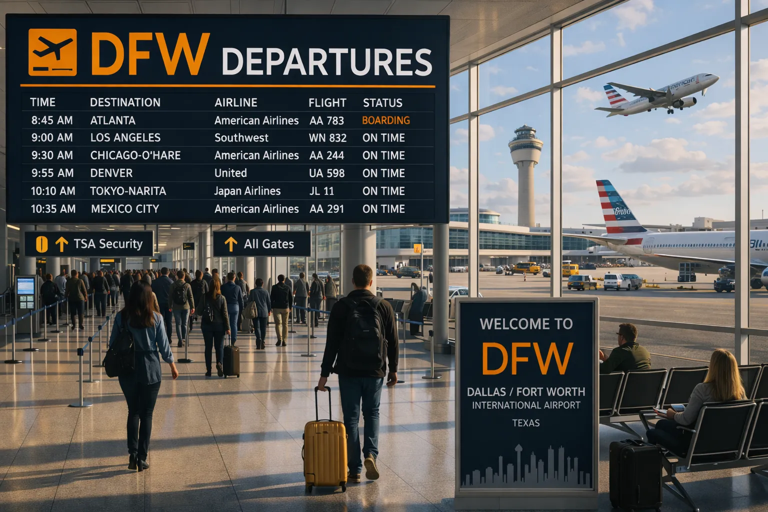 DFW Departures – Easy Guide for a Smooth Airport Experience
