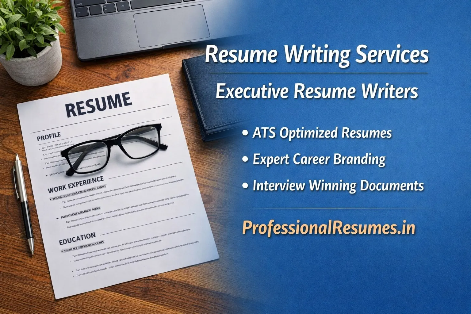 Resume Writing Services – Executive Resume Writers at ProfessionalResumes.in