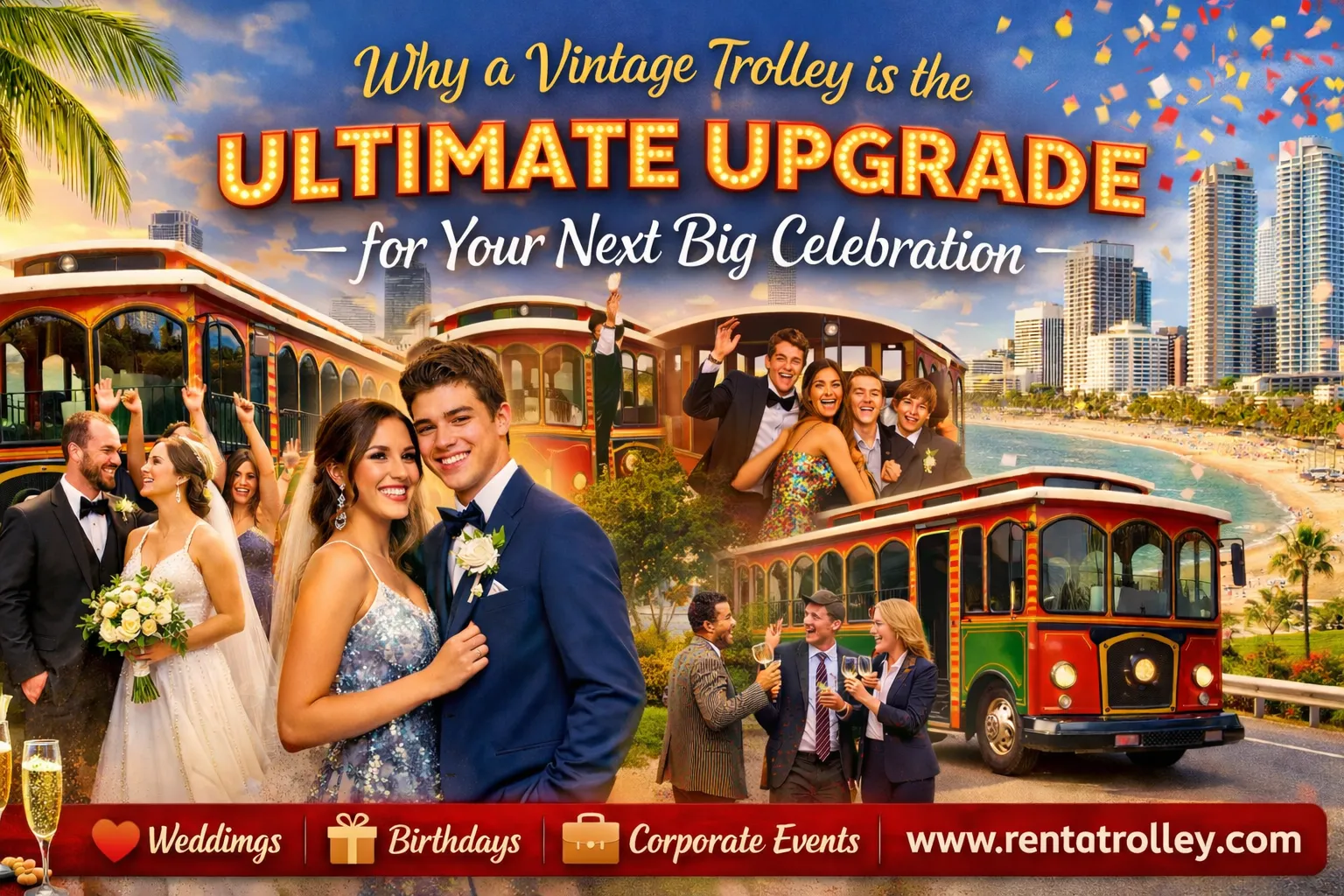 Why a Vintage Trolley is the Ultimate Upgrade for Your Next Big Celebration