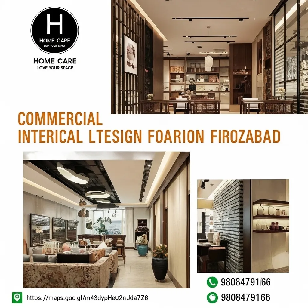 Commercial Interior Design Firozabad | Affordable & Best Home Interior Designer Firozabad