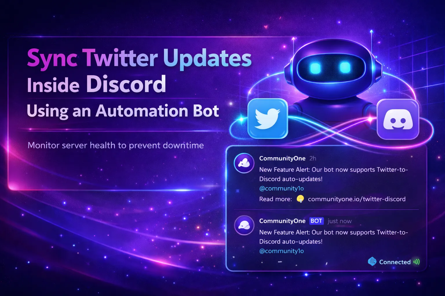 Sync Twitter Updates Inside Discord Using an Automation Bot