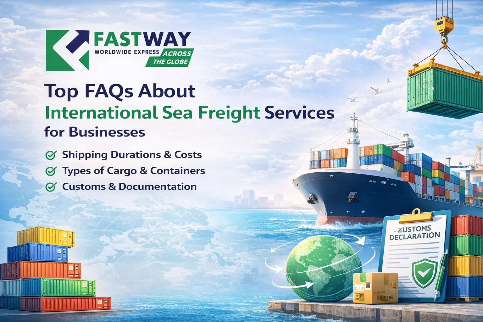 Top FAQs About International Sea Freight Services for Businesses