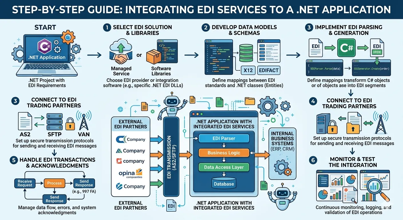 How to Integrate EDI Services to .NET Application