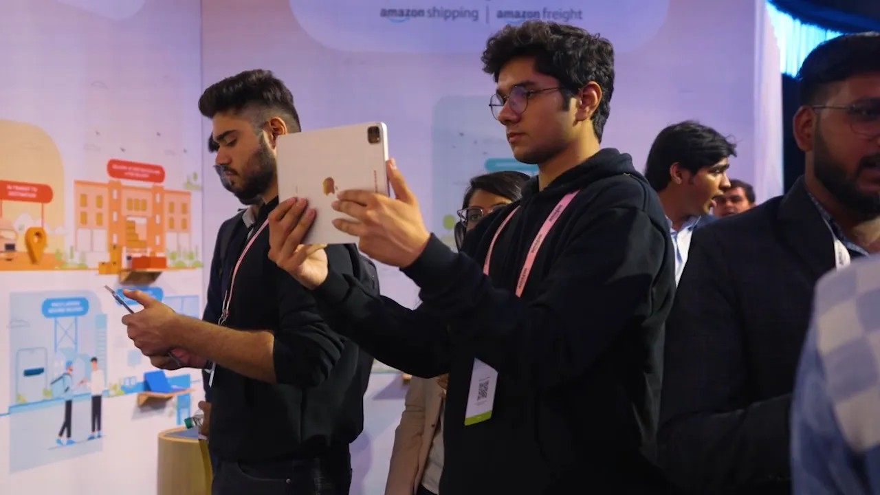 Augmented Reality Services Powering Amazon AR Wall and Interactive Banking Zones