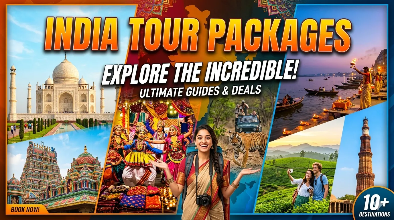 Discover Culture and Heritage with India Tour Packages