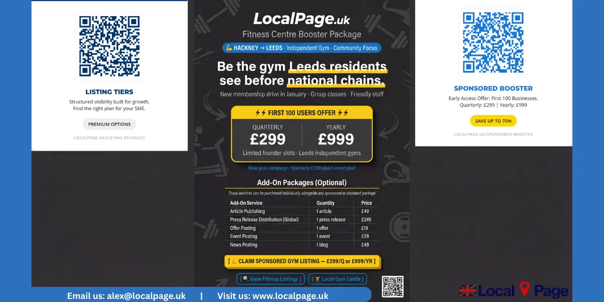 Sponsored Listings UK Directory Get Instant Exposure for Your Local Brand