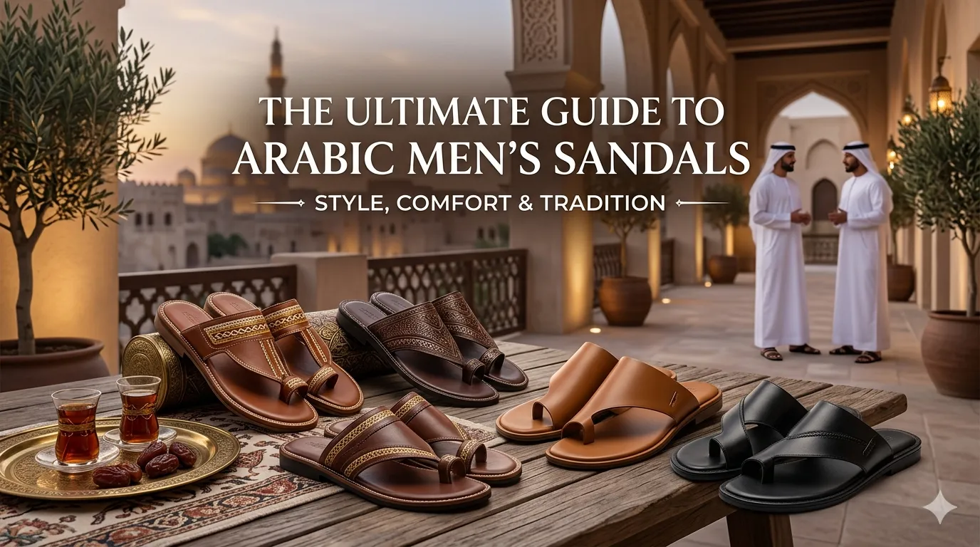 The Ultimate Guide to Arabic Men’s Sandals: Style, Comfort & Tradition