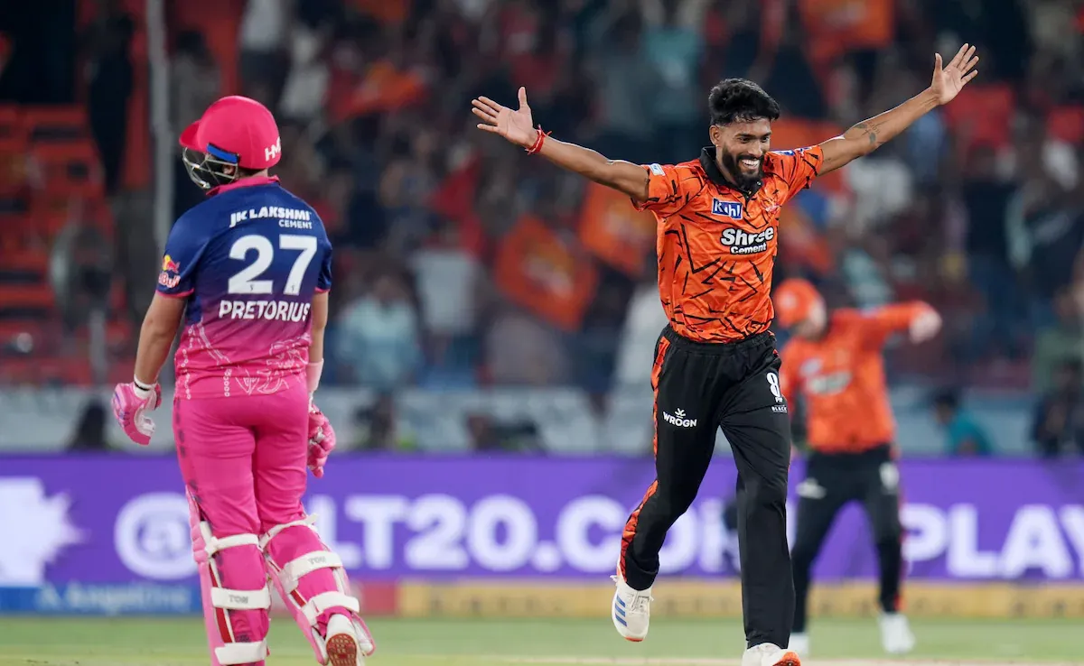 IPL 2026: Praful Hinge Takes Triple Wicket in First Over, Scripts History for SRH Against RR