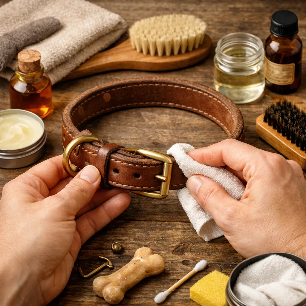 How to Care for Your Dog’s Leather Collar and Make It Last