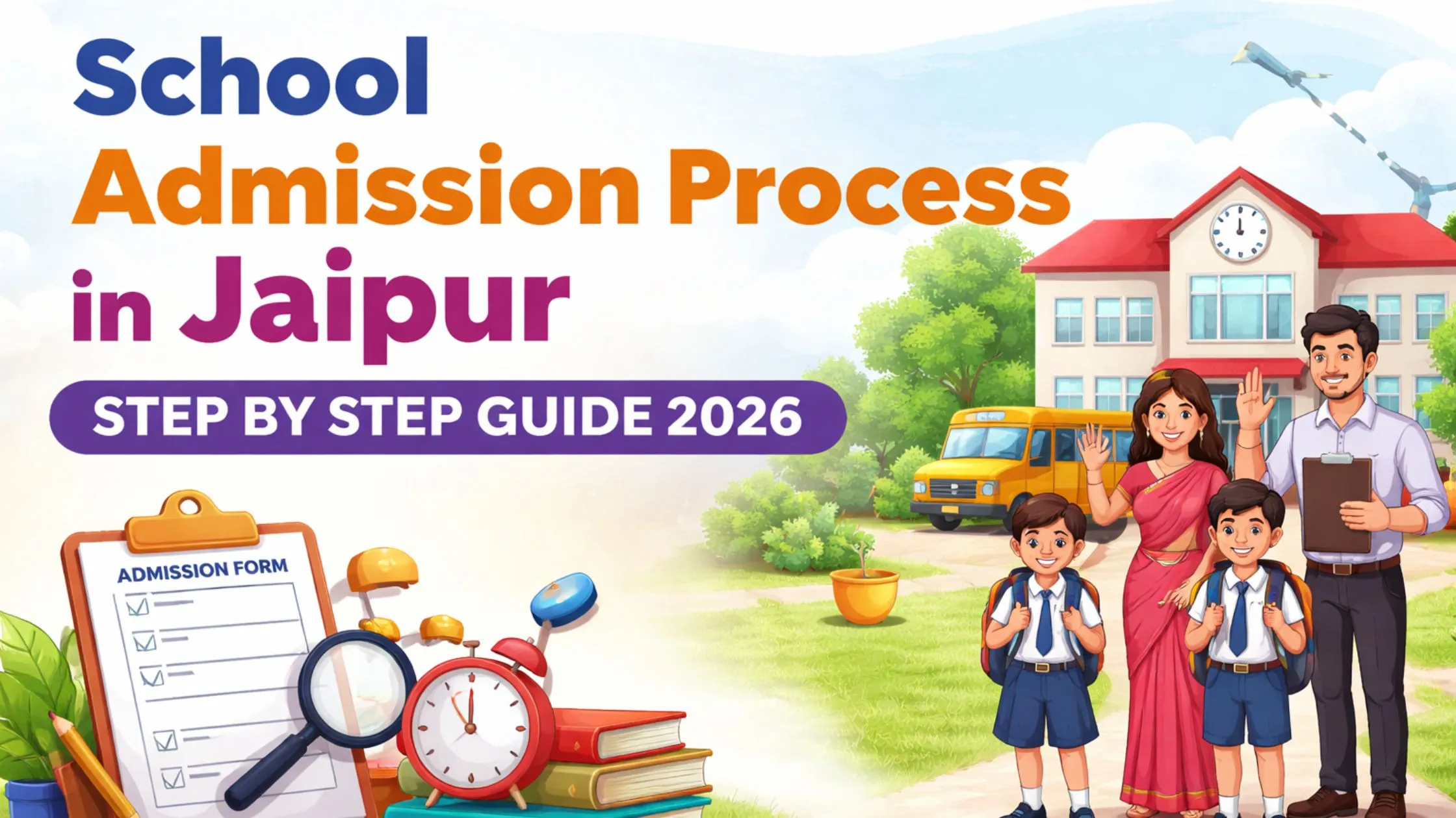 School Admission Process in Jaipur Step by Step Guide 2026