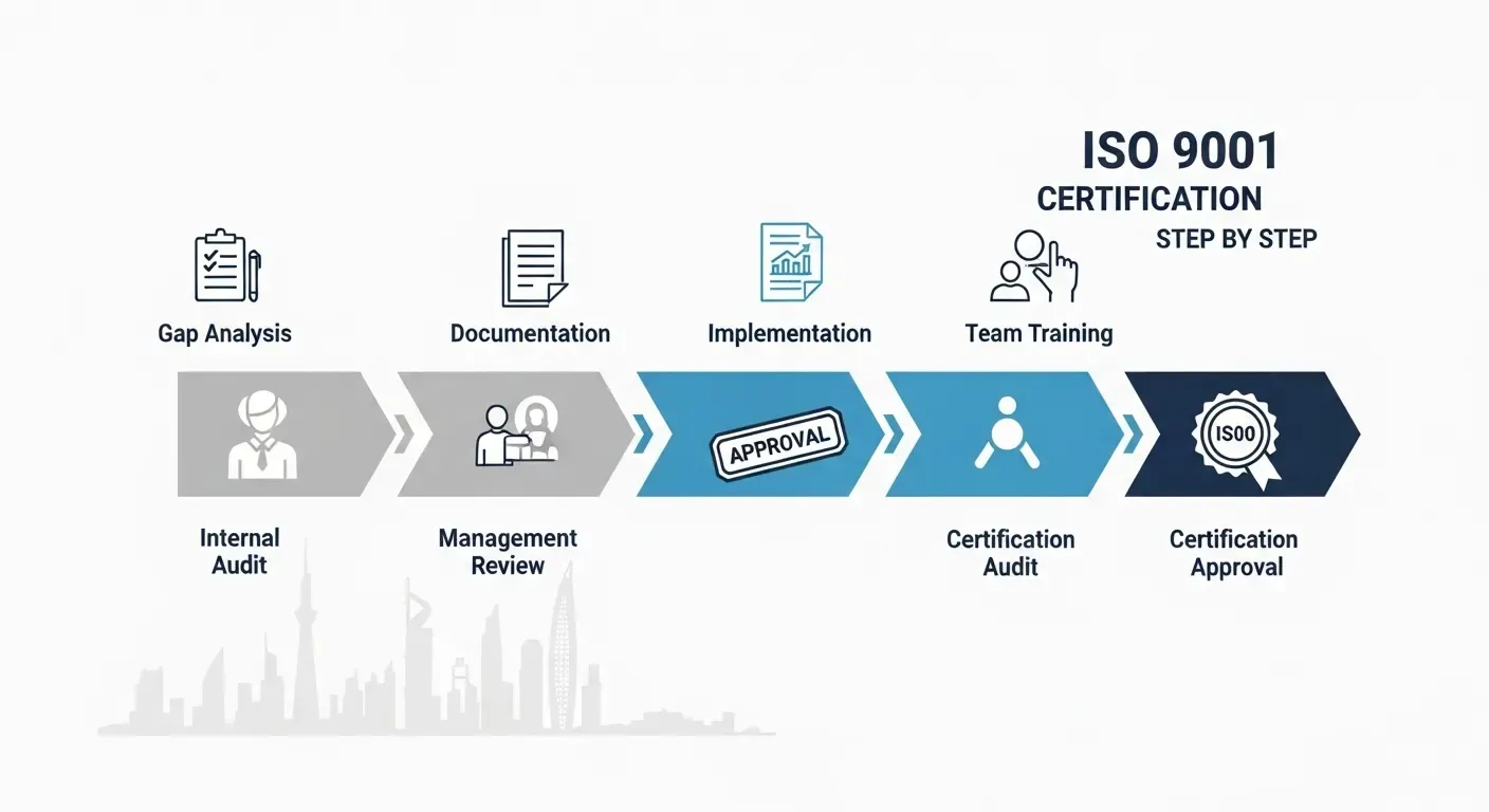 ISO 9001 Certification Process Step by Step (2026 Guide)