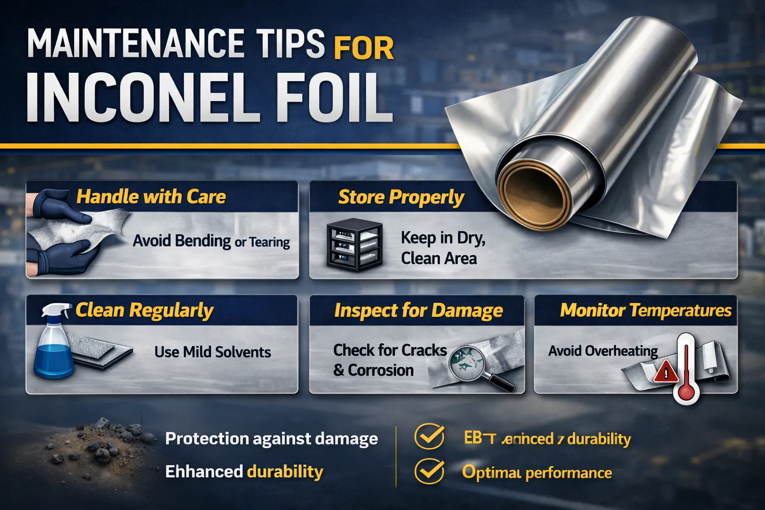 Maintenance Tips for Inconel Foil