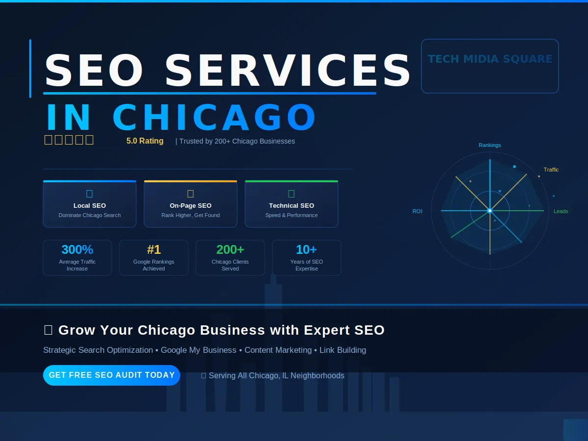 SEO Services Chicago by Tech Midia Square: Build Authority and Drive Real Growth